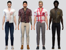 Sims 4 — Amour Shirt by McLayneSims — TSR EXCLUSIVE