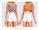 Sims 4 — Ciara Outfit by Black_Lily — YA, A, Teen