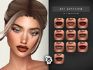 Sims 4 — S21 Lipstick by saratheme — -10 swatches