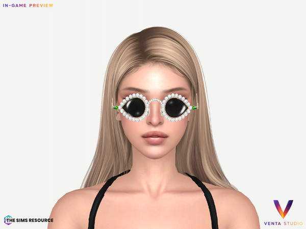 Sims 4 — November - Pharrell Teardrop Frames by VentaStudio — Pharrell Teardrop Frames
