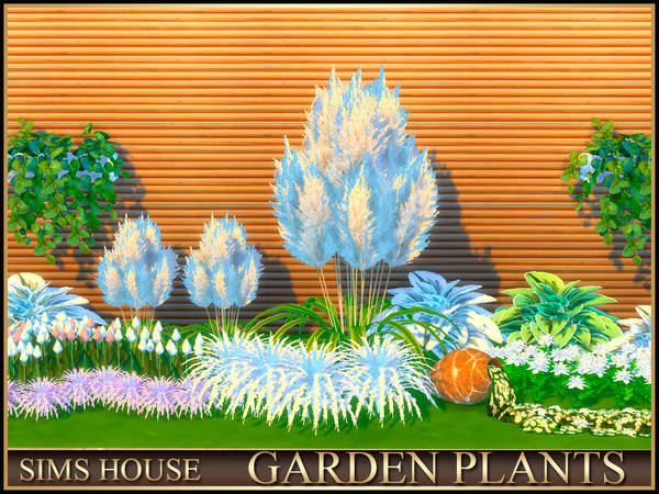 Sims 4 — GARDEN PLANTS by Sims_House — GARDEN PLANTS