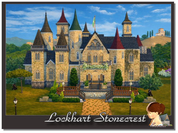 Sims 4 — Lockhart Stonecrest(No CC) by evanell — 