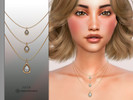 Sims 4 — Nedea Necklace v2 by Suzue — New Mesh (Suzue)
