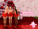 Sims 4 — Galentines Posepack by ashlegacies — - Posepack