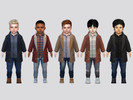 Sims 4 — Oriel Coat Jacket Toddler by McLayneSims — TSR EXCLUSIVE