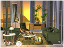 Sims 4 — Maiwi livng room2 set by jomsims — Maiwi Living Room modern and elegant design for stylish interiors