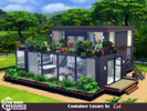 Sims 4 — Container luxury by evi — Containers transfered to a luxurius modern house.