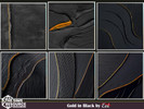 Sims 4 — Gold in Black art by evi — Modern wall art with golden and black colours