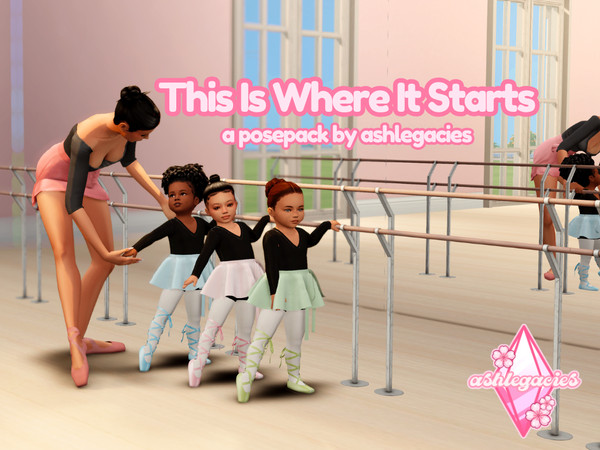 Sims 4 — This Is Where It Starts Posepack by ashlegacies — - Posepack