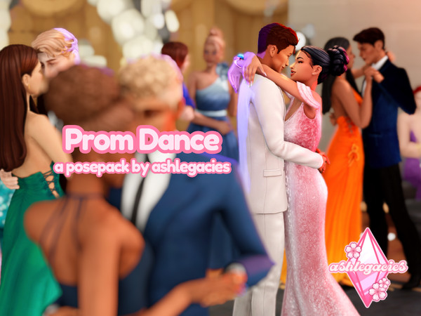Sims 4 — Prom Dance Posepack by ashlegacies — - Posepack