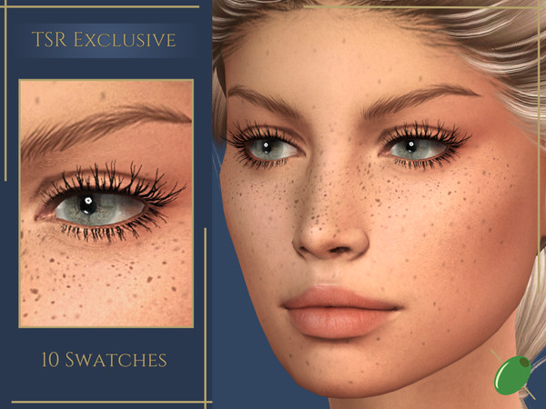 Sims 4 — Priya 3D Lashes by Pitted0live — Fluttery, wispy 3D eyelashes