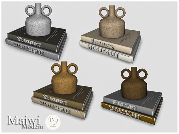 Sims 4 — Jomsims maiwi book deco1 by jomsims — Maiwi Living Room modern and elegant design for stylish interiors