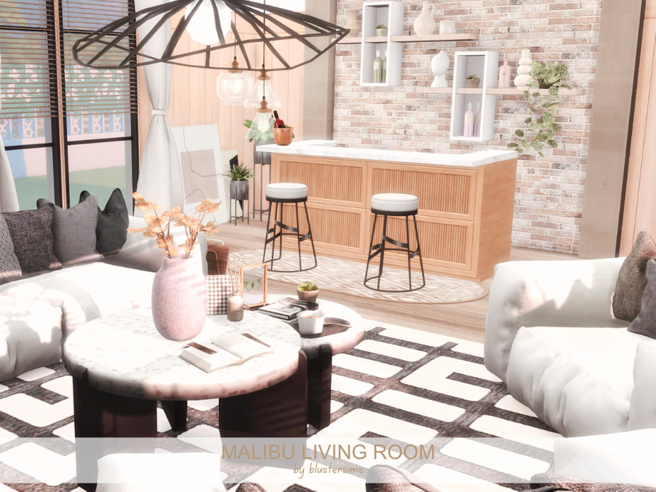 The Sims Resource | Malibu Living Room