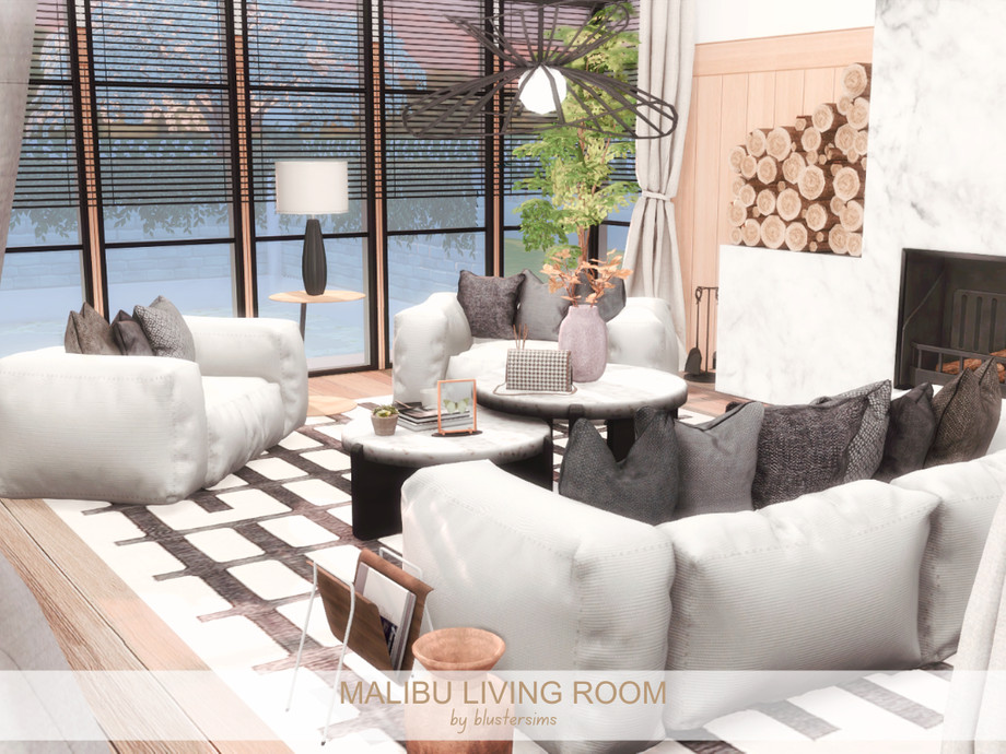 The Sims Resource | Malibu Living Room