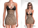 Sims 4 — ASHLEY DRESS by Joan_Campbell_Beauty_ — 9 swatches Custom thumbnail Original mesh