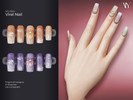 Sims 4 — VELYSEA Virel Nail by VELYSEA — -Fingernail category -HQ comatble -31 swatches