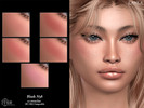 Sims 4 — Blush N38 by Layla — Female blush Previews were made using HQ Mod