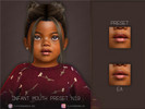 Sims 4 — Infant Mouth Preset N19 by PlayersWonderland — A new mouth preset specifially made for Infants. Available for
