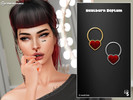 Sims 4 — Heatburn Septum by WisteriaSims — for woman