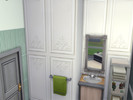 Sims 4 — Etched Panel Walls by lavilikesims — A fancy wall panel in 9 colours