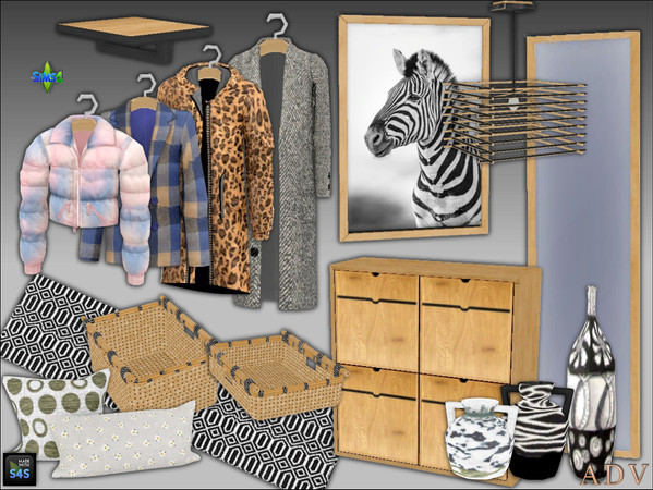 Sims 4 — ADV_Mabra_s4EntrywaySet02_mirror by MABRA2 — In addition to ADV_Mabra_s4EntrywaySet02_Part 1