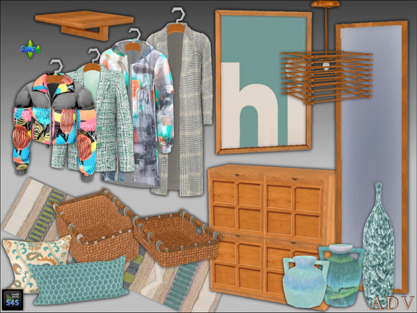 Sims 4 — ADV_Mabra_s4EntrywaySet04_painting by MABRA2 — In addition to ADV_Mabra_s4EntrywaySet04_Part 1