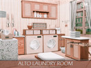 Sims 4 — Alto Laundry Room by MychQQQ — Value: $ 7,008