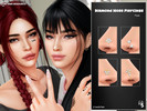 Sims 4 — Diamond Nose Piercings Pack by WisteriaSims — for woman - teen to elder - 4 swatches