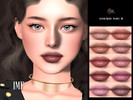Sims 4 — IMF Serenity Lipstick by IzzieMcFire — Serenity Lipstick contains 10 colors in hq texture. Standalone item with