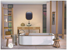 Sims 4 — Rhuzm bathroom set by jomsims — A luxurious bathroom with a modern and refined design inspired by the finest