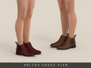 Sims 4 — Classic Chelsea boots Male by Arltos — 6 colors.