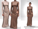Sims 4 — MAR DRESS by Joan_Campbell_Beauty_ — 13 swatches Custom thumbnail Original mesh