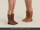 Sims 4 — Classic boots Male by Arltos — 7 colors.