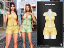 Sims 4 — Celina Clothing Set by WisteriaSims — for woman