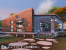 Sims 4 — The Old Trailer House l noCC by simZmora — A modern multi-unit residential build designed for stylish small