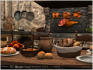 Sims 4 — Medieval kitchen Pt.IV Food by Severinka_ — A set of furniture and decor in the Medieval style for decorating a
