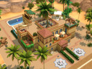 Sims 4 — Moroccan house by anadiaz — Step into a warm Moroccan family home designed with culture and tradition in mind.