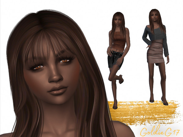 Sims 4 — Ashlee Monroe by GoldieG17 — Female