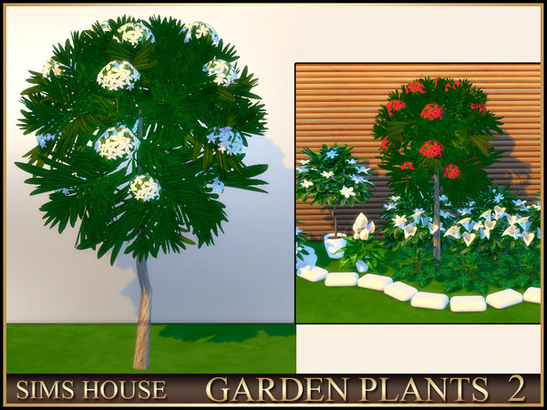Sims 4 — Sims House OLEANDER TREE | GARDEN PLANTS 2 by Sims_House — GARDEN PLANTS 2
