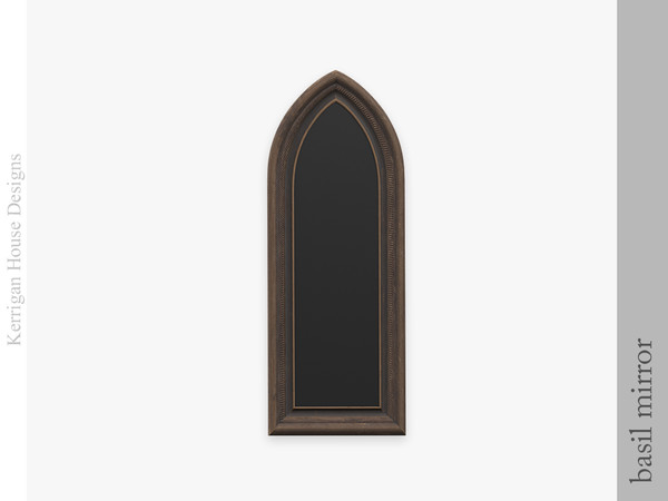 Sims 4 — Basil Mirror by kerriganhouse — A set of vintage clutter.