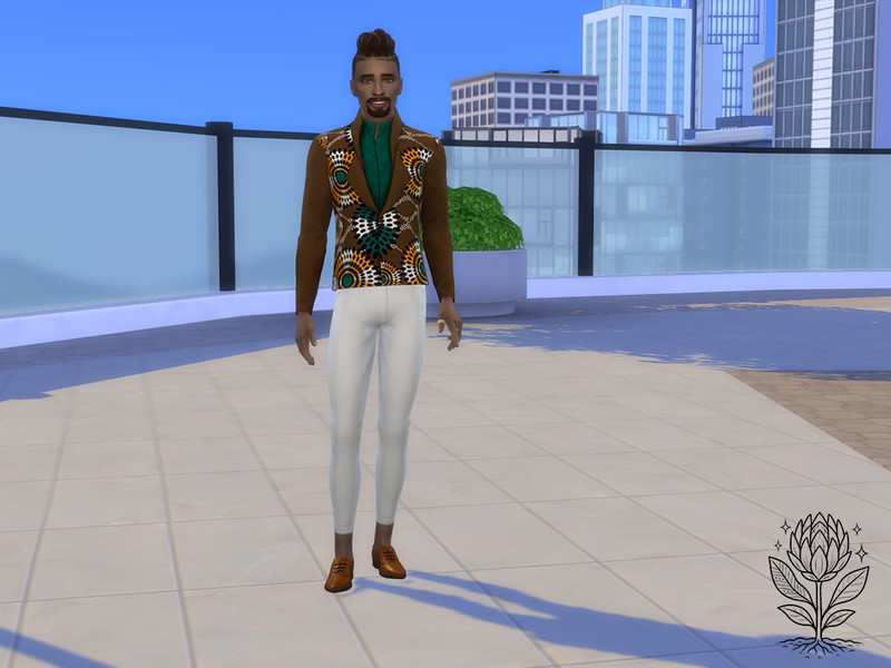Sims 4 male-category clothing across ages CC Chauke outfit by Mamoo_2000