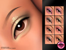 Sims 4 — MM Halo Veil Eyeshadow N369 by cosimetic — A softly blended eyeshadow with a subtle luminous finish. Adds a