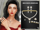 Sims 4 — Elara Charm Jewelry Set by WisteriaSims — Add a touch of delicate sparkle to your Sims with the Elara Charm