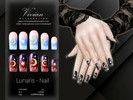 Sims 4 — Lunaris - Nails by VivianDang — - All new meshes