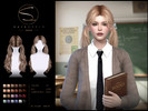Sims 4 — sclub_ts4_hair_ 040426 by S-Club — Double ponytail hairstyle hope you like, thank you.