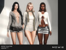 Sims 4 — MOWIE - Instinct Collection by VentaStudio — Alane Dress