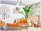 Sims 4 — LR44 - Living Room by marychabb — I present a room - Living Room . Room is fully equipped. Value: 17,865$