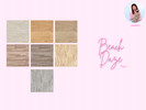 Sims 4 — Beach Daze - Floor by jessbtlrr — Beautiful, neutral wooden floors with 7 versatile swatches. Part of the Beach