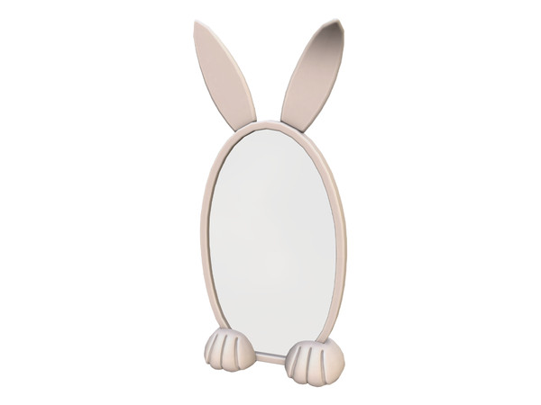 Sims 4 — Comiko Bunny Bedroom Mirror | Kids Bedroom by Comiko — Part 5 - Kids Bunny Bedroom Set is base game compatible