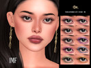 Sims 4 — IMF Tasha Eyeshadow N.423 by IzzieMcFire — Tasha Eyeshadow N.423 contains 10 colors in hq texture.